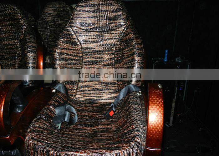 Professional comfortable cinema seating 6 seats with safe belt