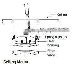 CEILING motion sensor WITH LINE VOLTAGE 24VDC UL/CUL LISTED
