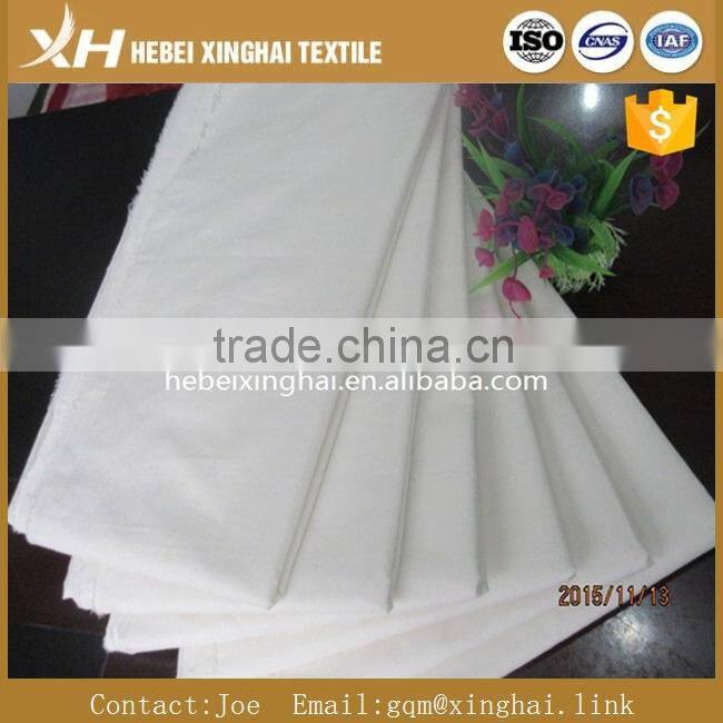 High quality polyester plain style polyester cotton pocketing fabric for garment