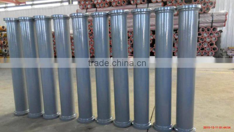 DN125mm 3 meters concrete pump delivery pipe