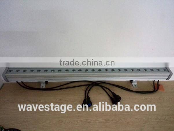 WLED 1-10 HOT 36 pcs 1w rgb leds outdoor IP65 rgb dmx led wallwasher