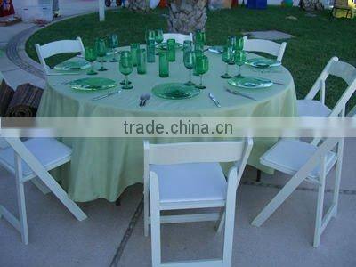 China supply wood used folding tables chairs for sale