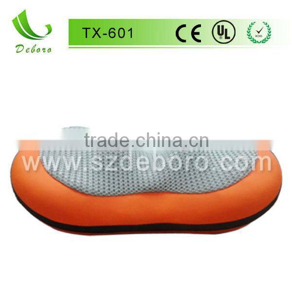 High Quality Vibrating Car Neck Shiatsu Massage Pillow with Heat TX-601