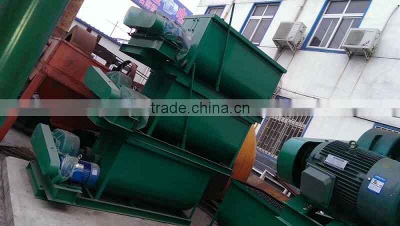 High output Horizontal Fertilizer Mixer,organic fertilizer mixer machine