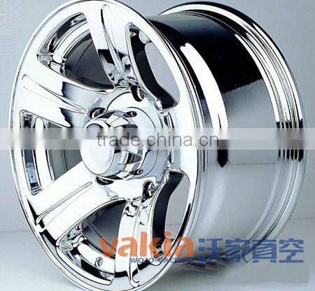 Automotive Wheels Chrome Metallizing Machine