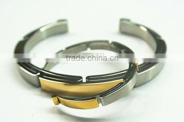 Wholesale gold plated Titanium magnetic bracelets