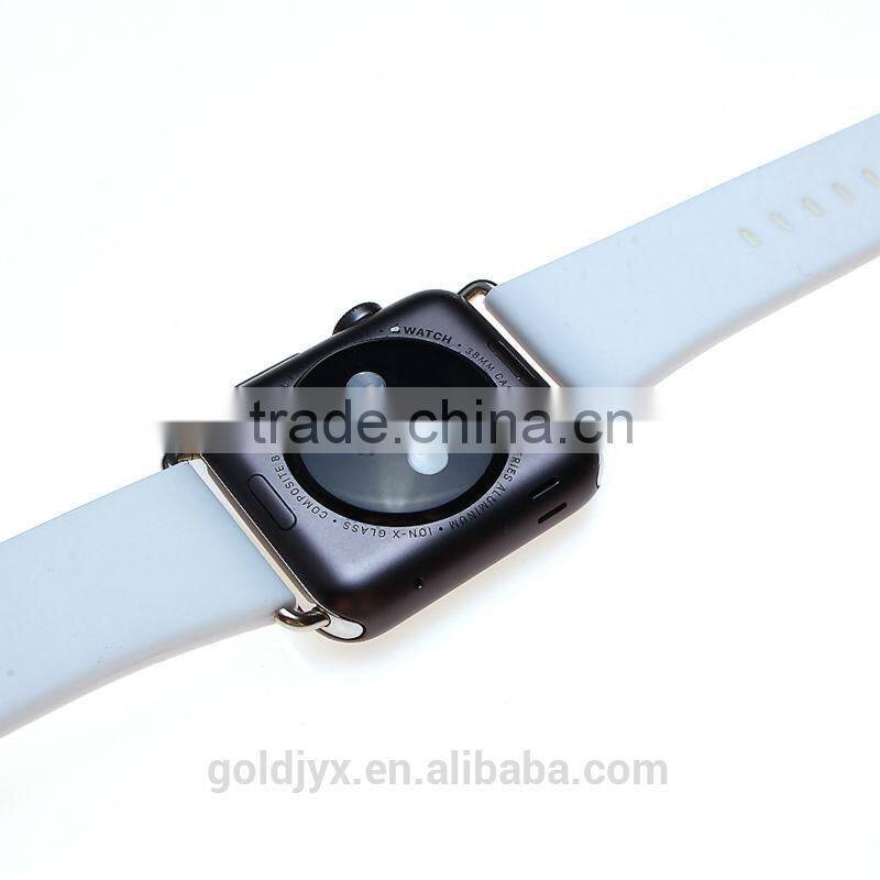 custom fast delivery cheap silicone watch band parts for apple watch