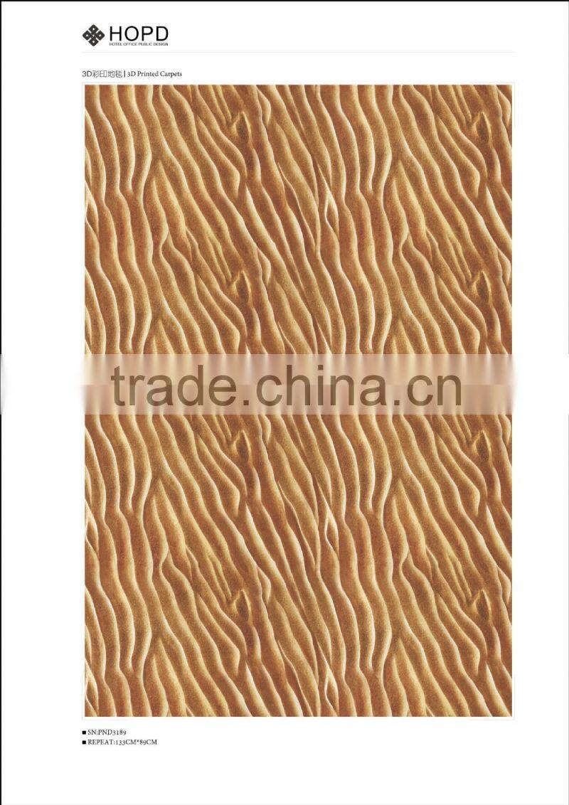 NEW modern 3D printed Carpet for decoration, hotel, ballroom