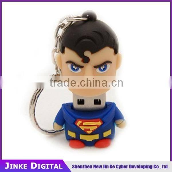 Hot ! Avengers Bulk Cheap Superman Usb Flash Drive,Cartoon Pen Drive Usb 2.0