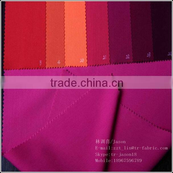 polyester viscose elastane fabric for ladies business wear