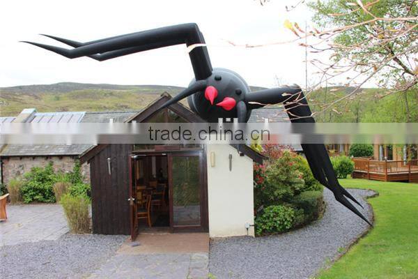 Huge Halloween black beetle model/ Halloween outdoor animal cartoon model for decoration