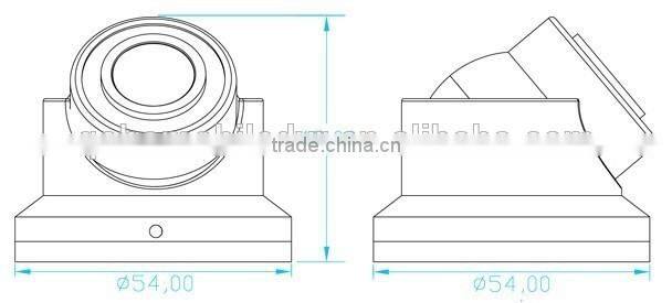High resolution Wide view Mini waterproof IR camera-MC812IR car surveillance equipment