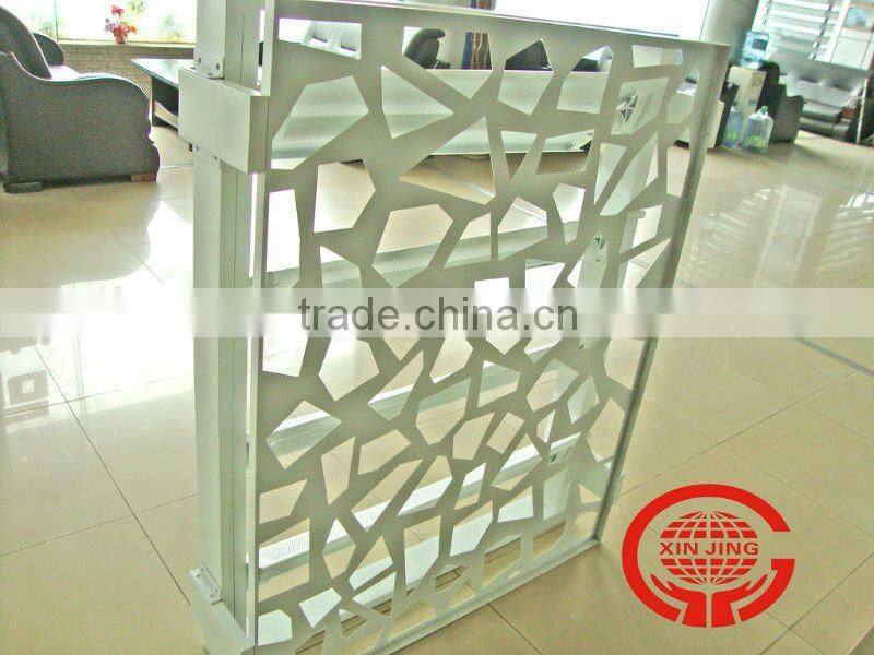 Exclusive decorative hook on perforated aluminum ceiling panel 600*1200mm