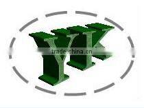 White rubber decorative strip for house