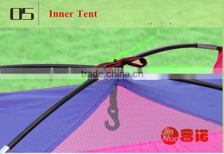 2 Person Double Layer Single Door Camping Tent