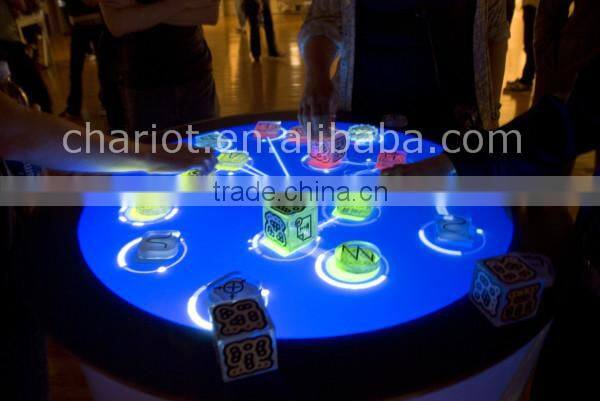 High enjoy Chariot bar top interactive projection Online game best quality low price