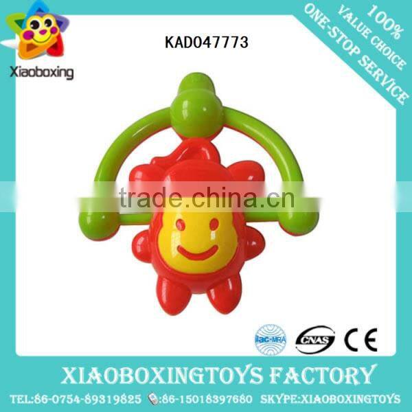Interesting gift lovely plastic baby bell infant rattle ball toys