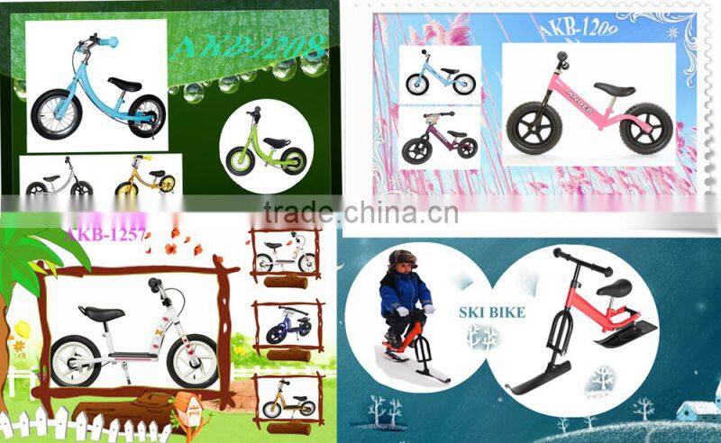 BSCI top sale kids snow scooter/ ski toy bike