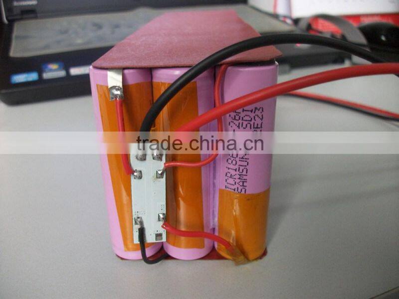 high capacity 36v 60ah storage battery rechargeable 18650 battery pack