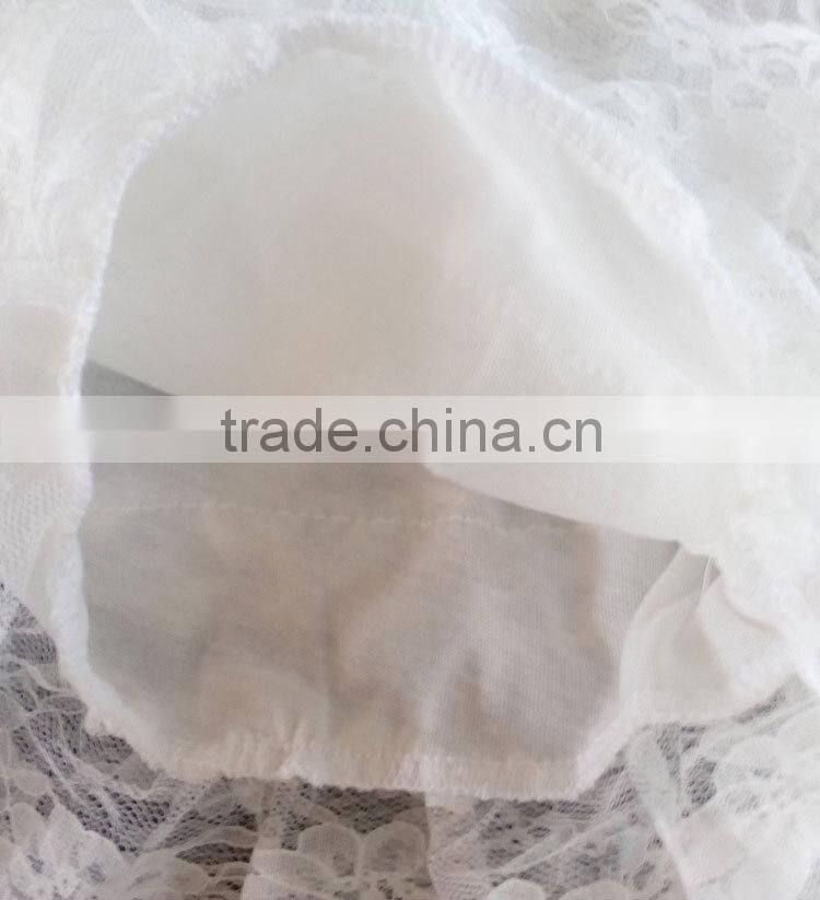 White Fashion Lace Ladies Leggings