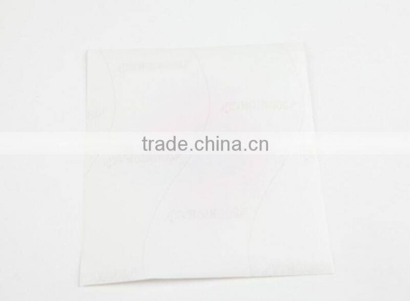 OEM custom adhesive clear stickers with matte surface vinyl labels
