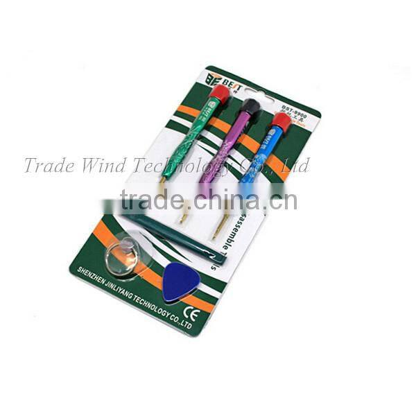 BEST-9900A 3Pcs Screwdriver Set Disassemble Repairing Tools Kit for iPhone