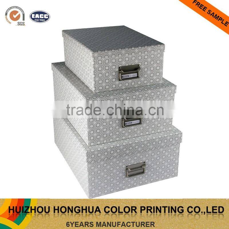 Handmade Paper Box Cardboard Clothing Storage Box Large Household Packaging Box
