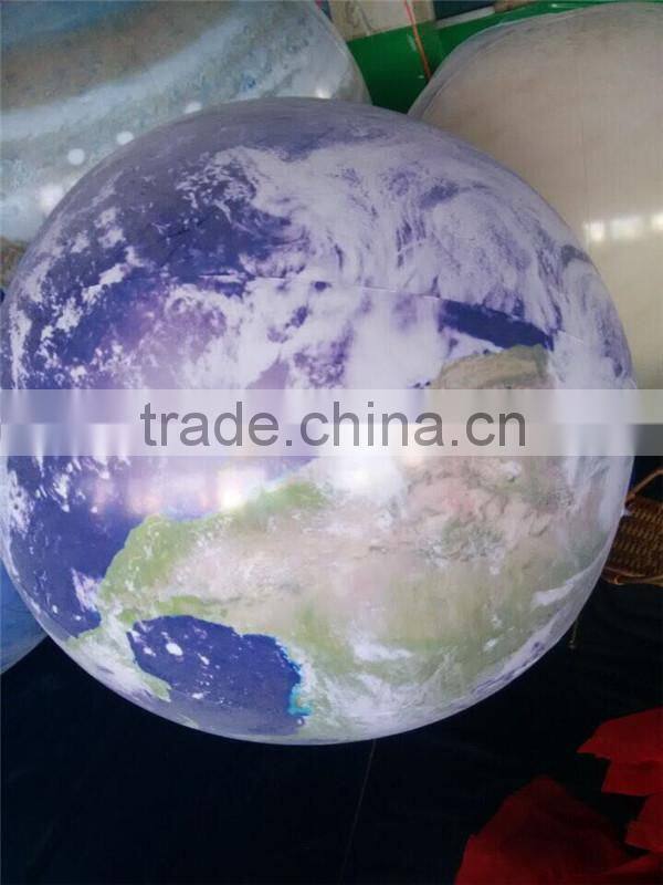 2015 hot sale custom inflatable earth globe,inflatable world globe,jupiter led for gaint inflatable solar system decoration