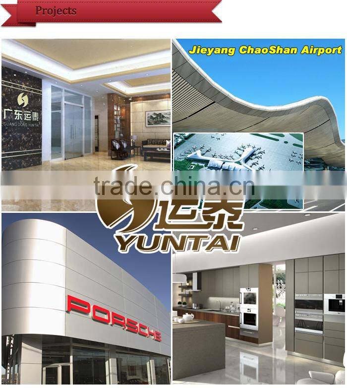 building material Wall panel laminate board PVDF coated from China supplier