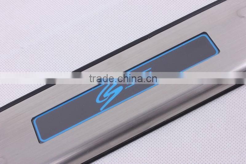 SS LED LIGHT SCUFF PLATE DOOR SILL PLATE FOR CHANA CHANGAN CS35 2013 2014 2015