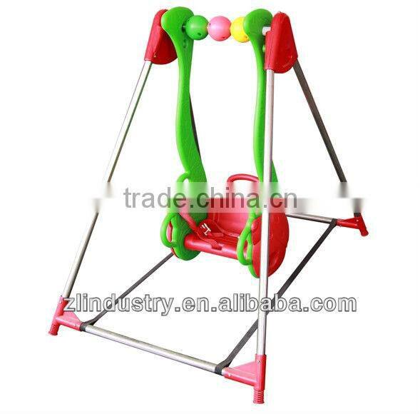 Interesting durable hanging indoor home plastic children swing chair