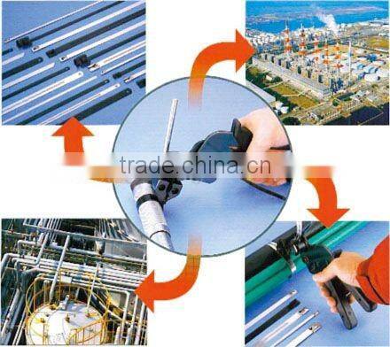 LS-600R Fastening tool for stainless steel cable tie 2.4-9mm cable tie tensioning tool