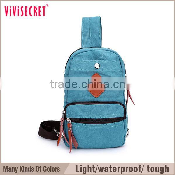 2015 trendy college student single shoulder canvas school bag