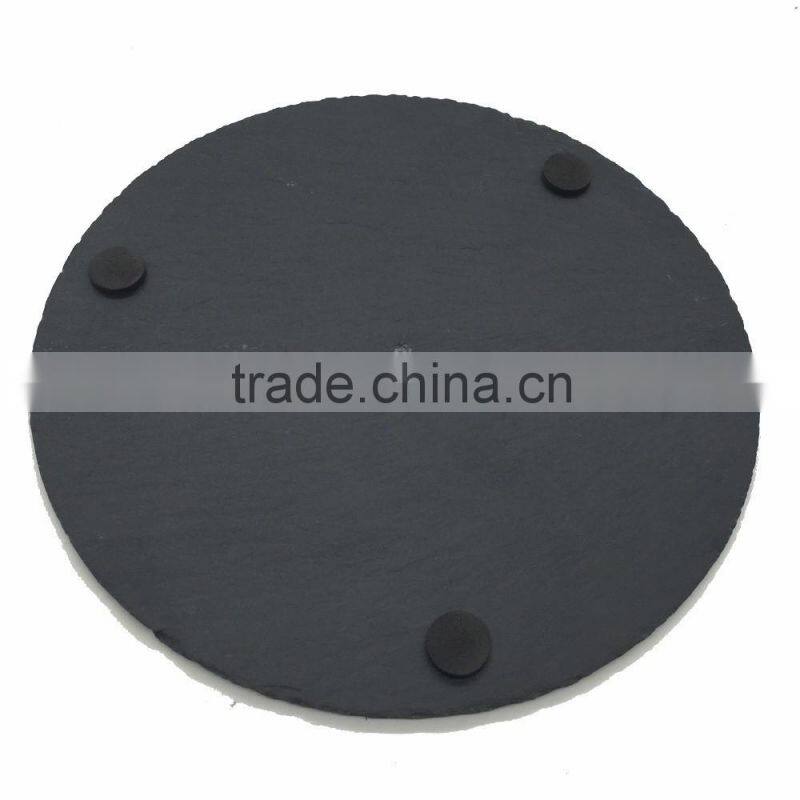 Black slate stone plate slate cheese board