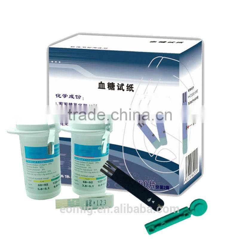 AOEOM Low / High Blood Sugar Show Blood Glucose Meter