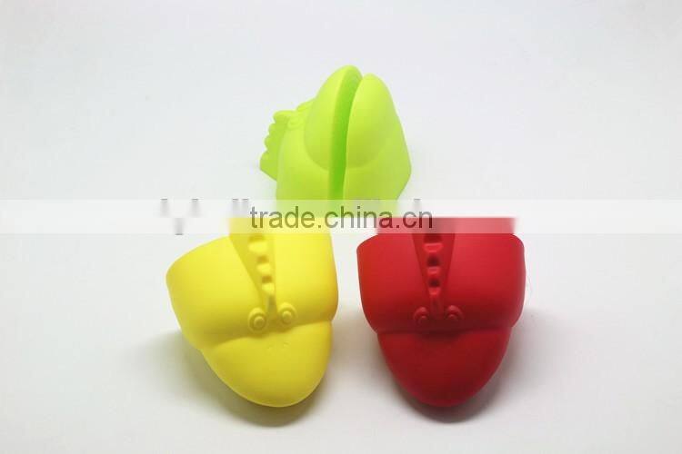 Funny Animal Shaped Oven Mitts Silicone Chicken Head Gloves