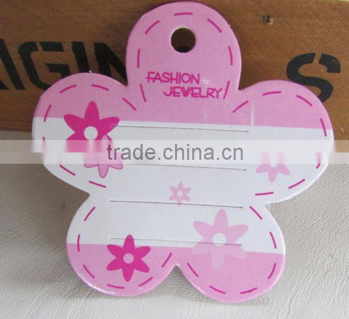 custom children hair accessories card