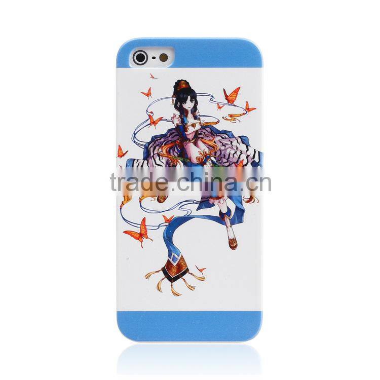 UV phone case printer made pc mobile phone case for iphone case 5 4s.