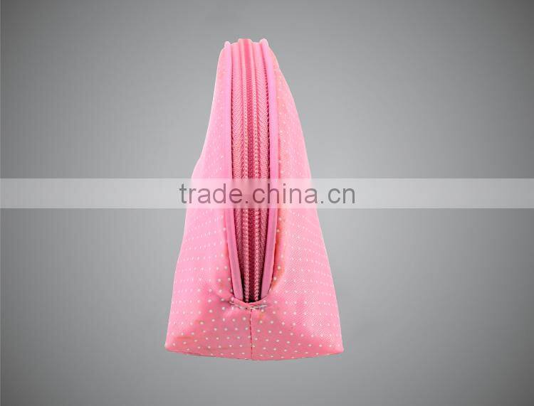 New design polyester promotional cosmetic bag