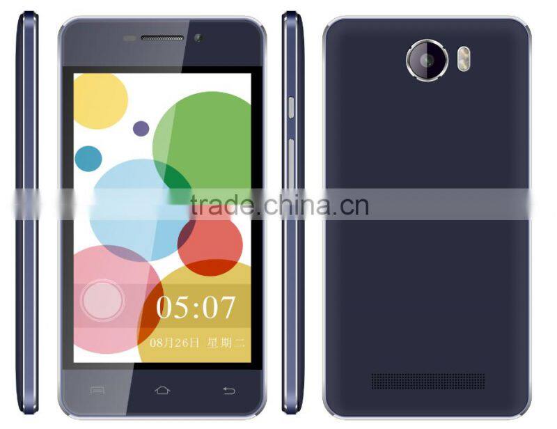 A200 4.0 inch 3G phone 512 4G Aluminum body 1500mah battery smart phone for oem