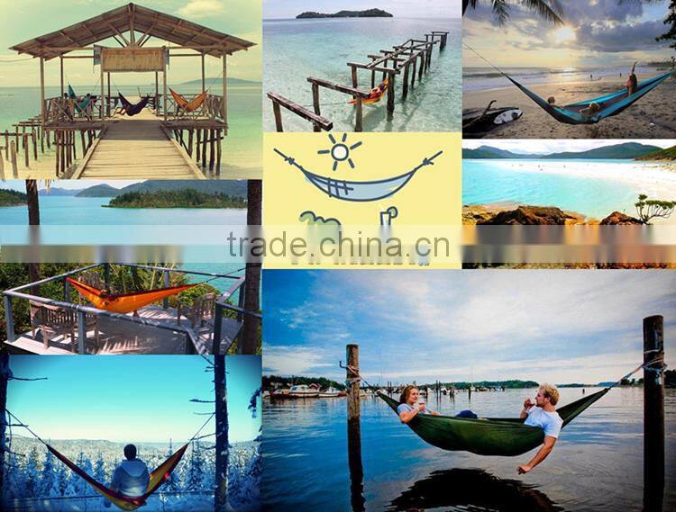 Fast Collapsible Mixed Color Parachute Hammock