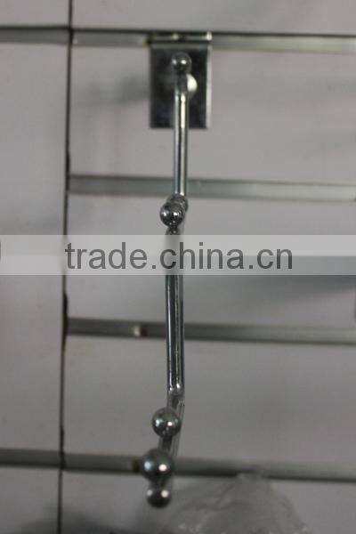 Curved Wire Shelf Hanging Hook for Slat Wall