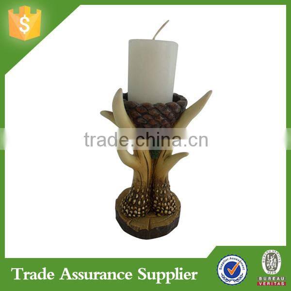 New Products Resin Jinhuoba Cheap Candle Holders Crafts