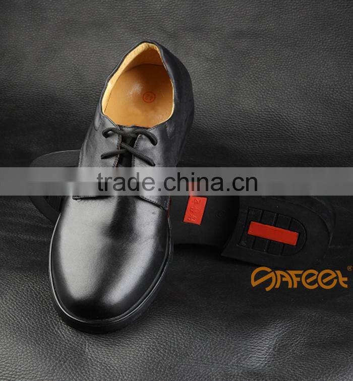 Rubber outsole steel toe safety shoes executive men's steel toe shoes resistance shoes SA-1011