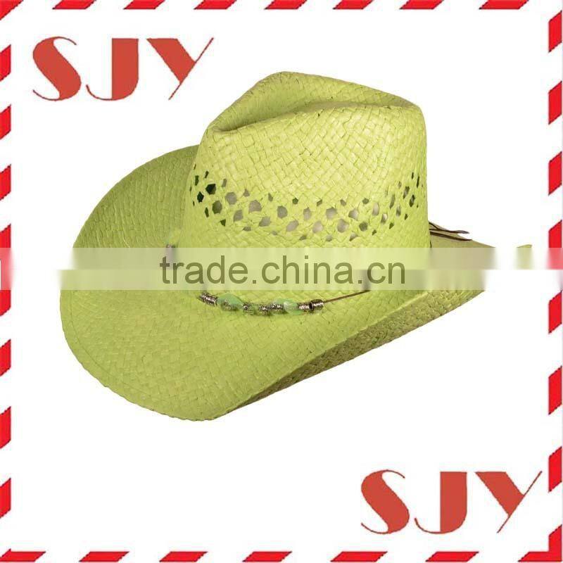 Summer Fashion Plain Cheap Promoiontal folding straw hat