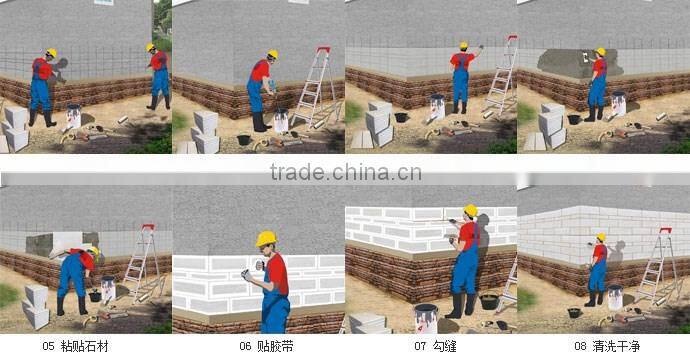 external decorative Jinsha stone for wall cladding