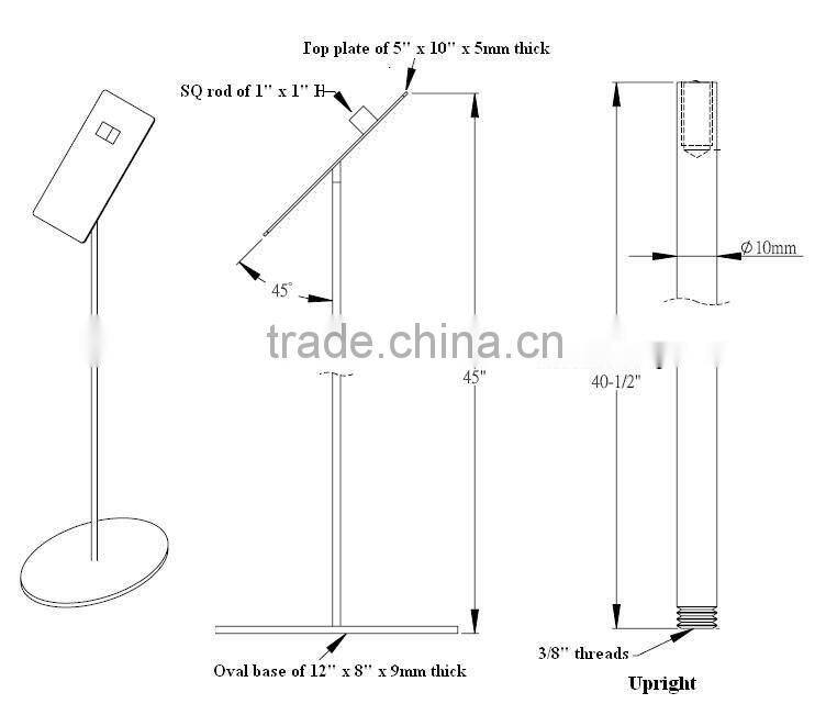 Shoe display riser stand