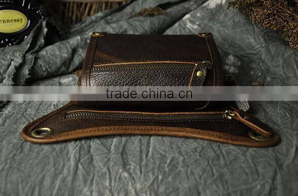 Boshiho waist pack vintage leather pouch