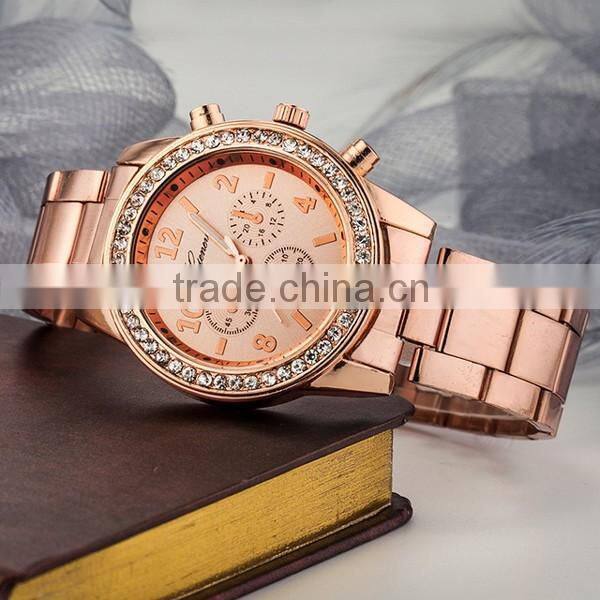 Mixed Color Men's Fashion Stainless Steel Watch Design