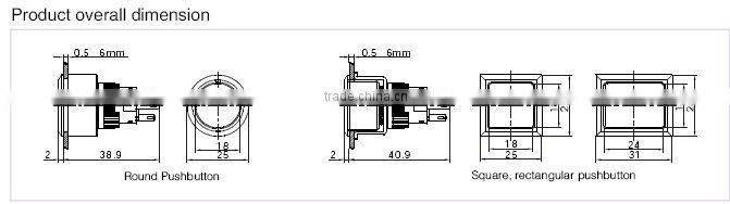 ONPOW emergency pushbutton switch(LAS1-A 22mm Series,Dia.22mm,CE,ROHS,REECH,IP40,IP65)